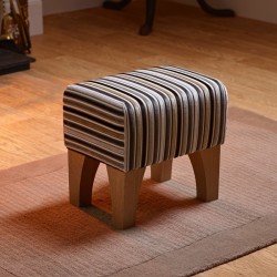 Arden Plain Top Footstool 33 x 23cm (13 x 9") COM - 15.2cm (6") Concave Tapered Leg - Oiled Oak Arden Plain Top Footstool 33 x 23cm (13 x 9") COM - 15.2cm (6") Concave Tapered Leg - Oiled Oak