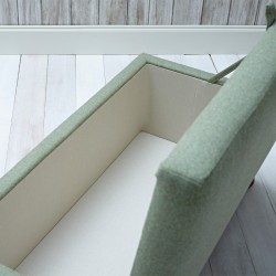 Brechfa Plain Lid Storage Ottoman 119 x 53cm (47 x 21") Wool Plain Willow - 1.5ins Bun Feet Mahogany Brechfa Plain Lid Storage Ottoman 119 x 53cm (47 x 21") Wool Plain Willow - 1.5ins Bun Feet Mahogany