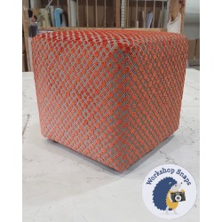 Dalby Cube Footstool 36 x 36cm (14 x 14") Customers Own Material 38603