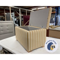 Brechfa Plain Lid Storage Ottoman 79 x 46cm (31 x 18") COM Zak & Fox Oyo 02 - 1ins Light Square Foot 8825