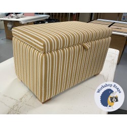 Brechfa Plain Lid Storage Ottoman 79 x 46cm (31 x 18") COM Zak & Fox Oyo 02 - 1ins Light Square Foot 8825