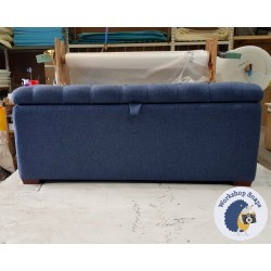 Dean Deep Buttoned Lid Storage Ottoman 119 x 53cm (47 x 21") Customers Own Material - 1ins Dark Square Feet 2183481