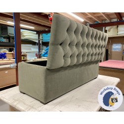 Dean Deep Buttoned Lid Storage Ottoman 152 x 53cm (60 x 21") COM Chase Erwin Ultrasuede - 1ins Dark Square 232333 Dean Deep Buttoned Lid Storage Ottoman 152 x 53cm (60 x 21") COM Chase Erwin Ultrasuede - 1ins Dark Square 232333