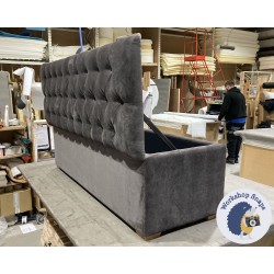 Dean Deep Buttoned Lid Storage Ottoman 152 x 53cm (60 x 21") House Velvet Slate - 1ins Light Square Feet 225814 Dean Deep Buttoned Lid Storage Ottoman 152 x 53cm (60 x 21") House Velvet Slate - 1ins Light Square Feet 225814