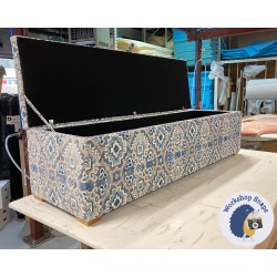 Brechfa Plain Lid Storage Ottoman 183 x 53cm (72 x 21") Linwood Kami Lago - 1ins Square Foot 234372