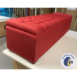 Dean Deep Buttoned Lid Storage Ottoman 183 x 53cm (72 x 21") JBrown Coastal Pillarbox - 1ins Dark Square Foot 236262 Dean Deep Buttoned Lid Storage Ottoman 183 x 53cm (72 x 21") JBrown Coastal Pillarbox - 1ins Dark Square Foot 236262